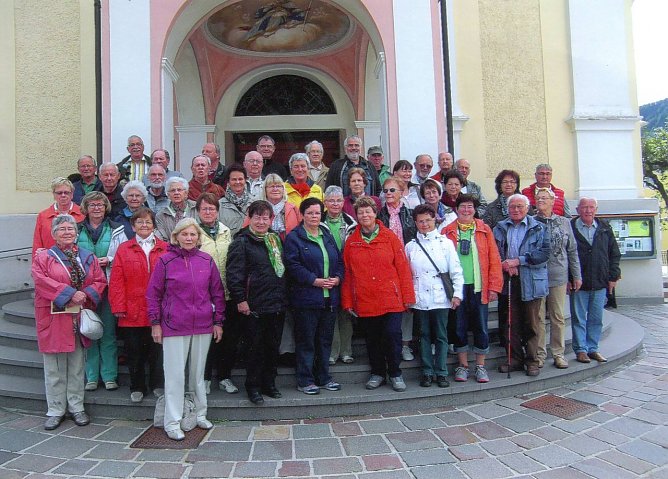 Chor Leinefelde in S&uuml;dtirol (Foto: Privat)