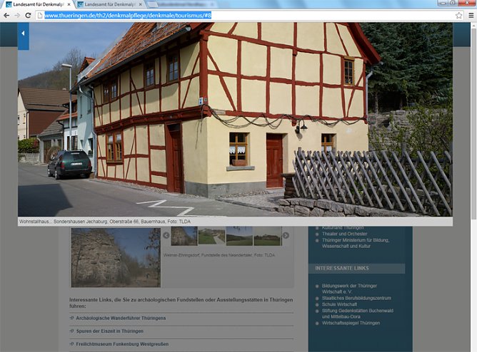 Keine Kulturdenkmale im Norden Thüringens? (Foto: Land Thüringen) Keine Kulturdenkmale im Norden Thüringens? (Foto: Land Thüringen)