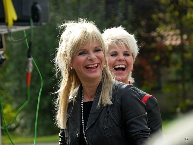 Uta Bresan und Linda Feller (Foto: Ilka K&uuml;hn)