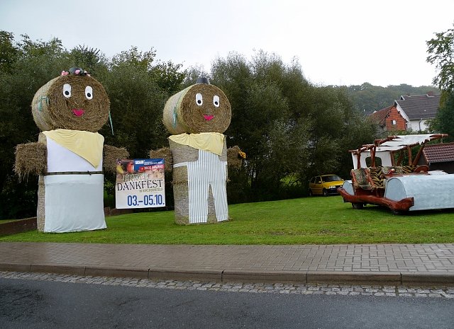 Erntepuppen in Kirchohmfeld (Foto: Ilka K&uuml;hn)