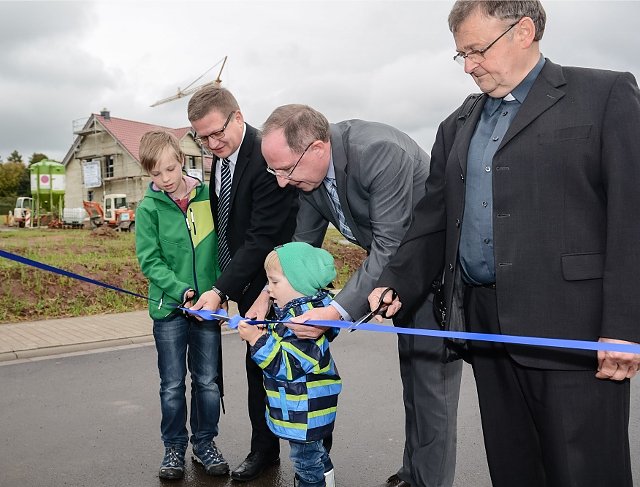 Einweihung neues Wohngebiet (Foto: Rafaela Möhl) Einweihung neues Wohngebiet (Foto: Rafaela Möhl)