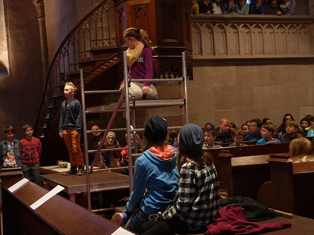 Gottesdienst Bergschule (Foto: Ilka K&uuml;hn)