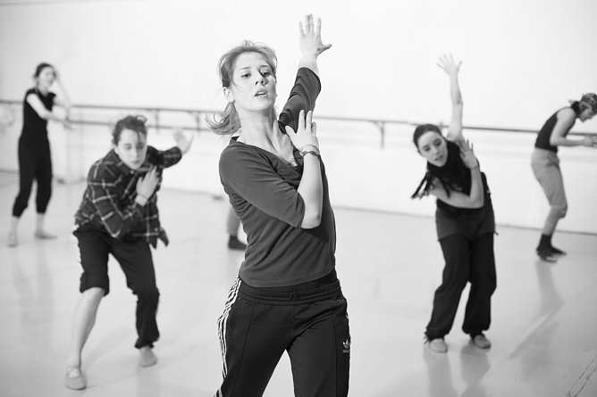 mpressionen aus den Proben zu Die vier Jahreszeiten noch ohne Kost&uuml;me (Foto: Till)