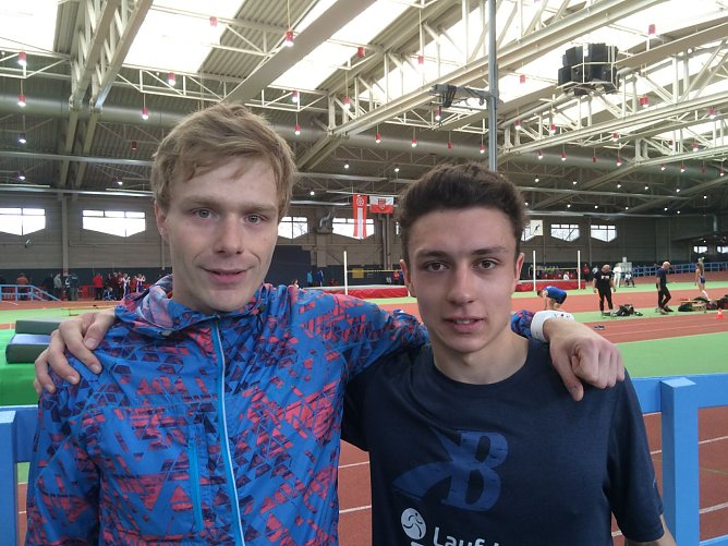 Phillip Reinhardt und Rico Schwarz (Foto: SV Einheit 1875 Worbis)