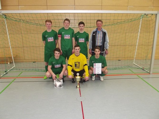 Bestenermittlung B-Junioren in der Halle (Foto: KFA Nordth&uuml;ringen)