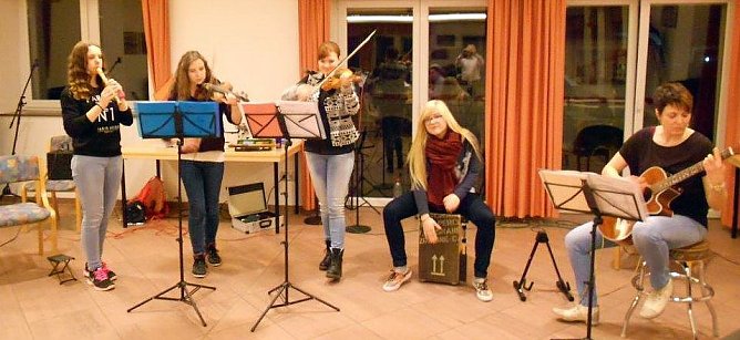  Schlussakkord � eine junge Band (Foto: Stadtverwaltung)