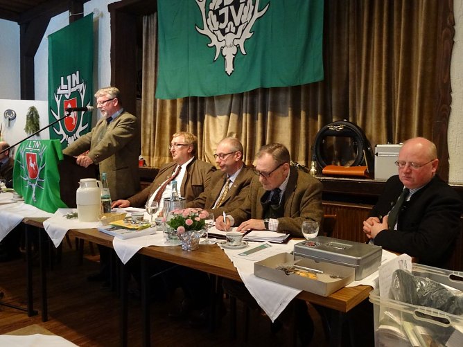 Pr&auml;sidium J&auml;gerschaft (Foto: Ehbrecht)
