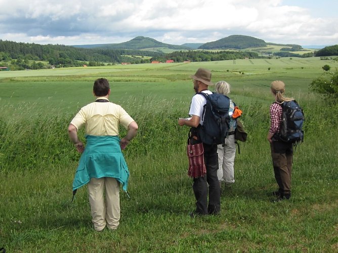 Wanderung am Grünen Band (Foto: Neumann) Wanderung am Grünen Band (Foto: Neumann)