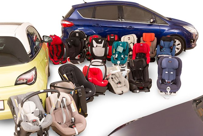 Kindersitze getestet (Foto: ADAC) Kindersitze getestet (Foto: ADAC)