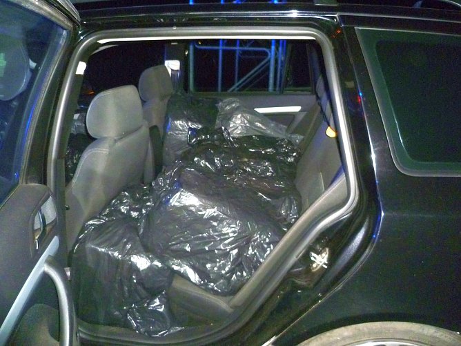 500 Liter Diesel im Auto (Foto: Autobahnpolizei)