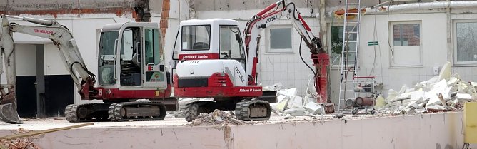 Bau am Rewe (Foto: Ilka K&uuml;hn)