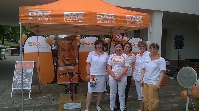 Das Team der DAK (Foto: DAK) Das Team der DAK (Foto: DAK)