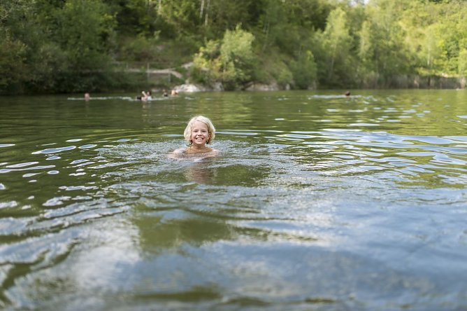 Gr&uuml;ner See (Foto: Tourismus Werratal)