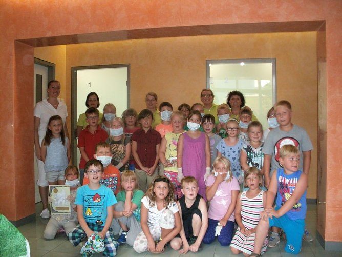 Beim Zahnarzt (Foto: Hort Fuhlrottschule)