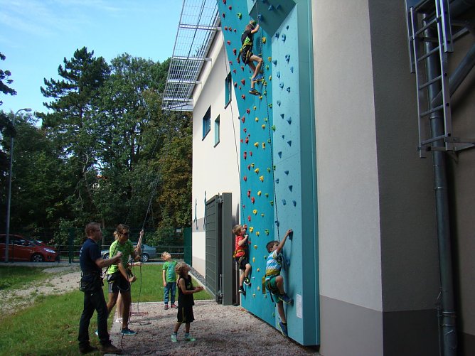 Feuerwehr klettert (Foto: Feuerwehr Geisleden)