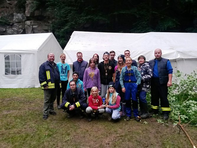 Zeltlager der Jugendwehren (Foto: Feuerwehr) Zeltlager der Jugendwehren (Foto: Feuerwehr)