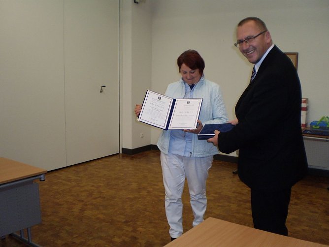 Auszeichnung (Foto: Karla Dont)