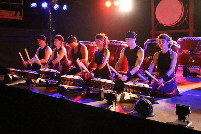 Japanisches Trommeln (Foto: Privat) Japanisches Trommeln (Foto: Privat)