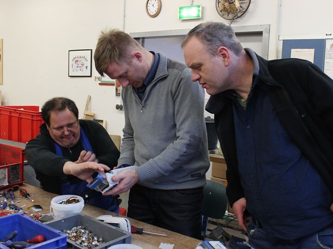 Kollege f&uuml;r einen Tag (Foto: Gisela Reinhardt)