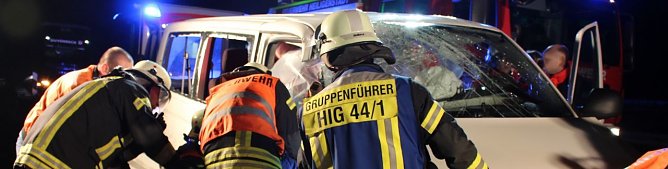 Unfall auf der A 38 (Foto: Feuerwehr Heiligenstadt)