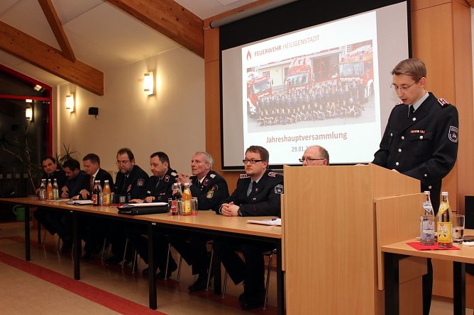 Jahreshauptversammlung (Foto: Feuerwehr Heiligenstadt) Jahreshauptversammlung (Foto: Feuerwehr Heiligenstadt)