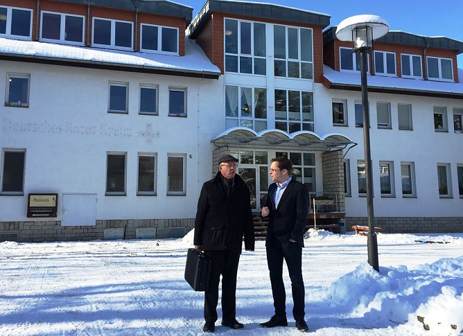 Bruno Heller und GF Graf (Foto: Thomas Müller, Caritas) Bruno Heller und GF Graf (Foto: Thomas Müller, Caritas)