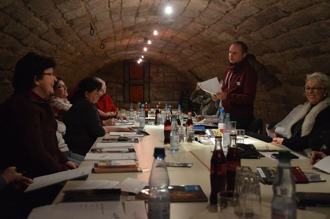 Sitzung (Foto: R&uuml;diger Eckart)