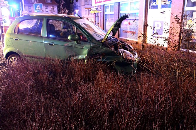 Unfall Petristra&szlig;e (Foto: Feuerwehr Heiligenstadt)