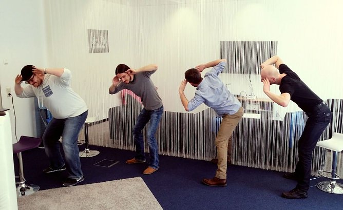 Bewegte Mittagspause (Foto: privat)