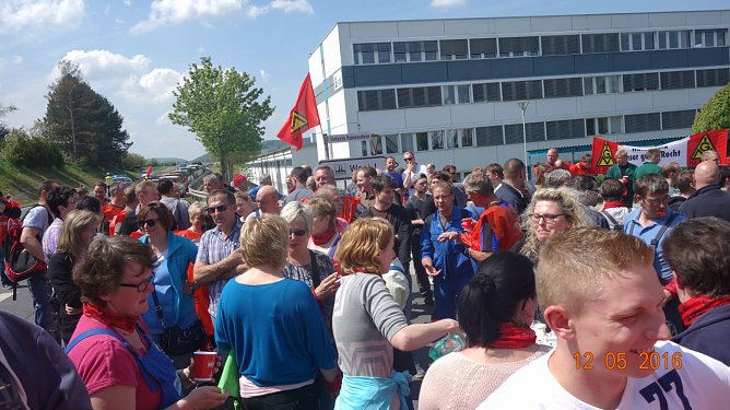 Warnstreik (Foto: Spitzbarth)