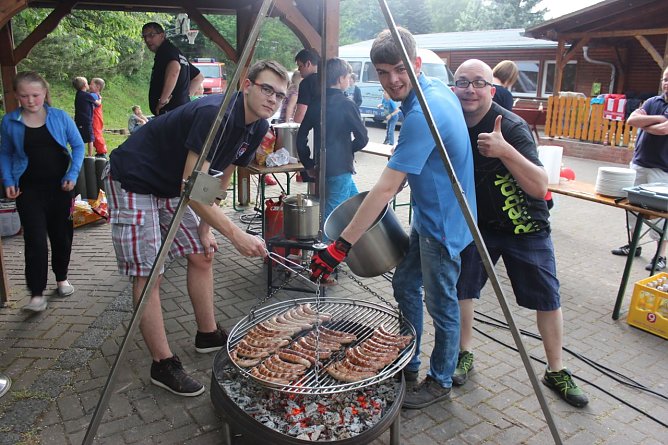 Zeltlager (Foto: Feuerwehr Heiligenstadt)