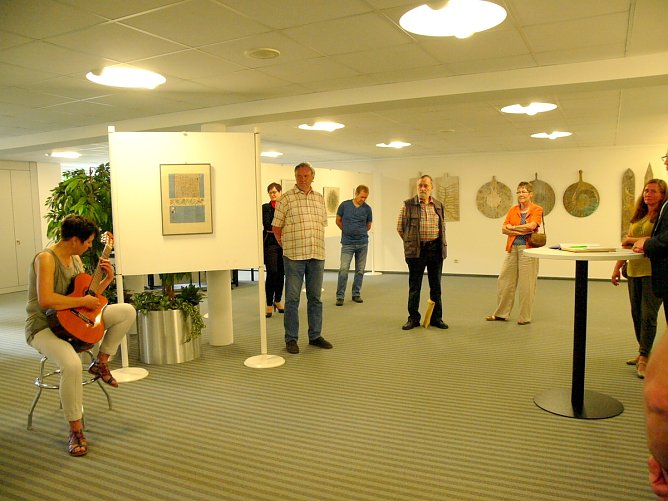 Ausstellungser&ouml;ffnung (Foto: Ilka K&uuml;hn)