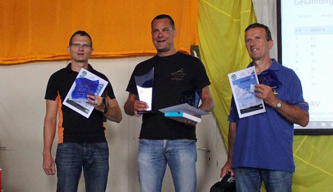 Th&uuml;ringer Streckenflieger k&uuml;ren ihre Sieger (Foto: Marion Haas)