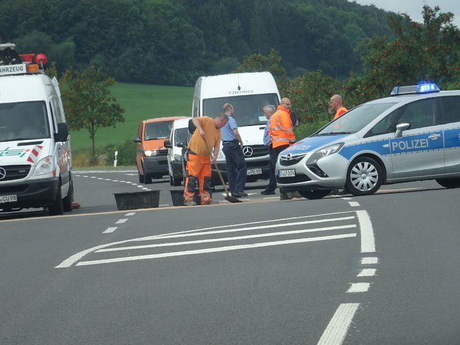 Unfall Wingerode (Foto: Ilka Kühn) Unfall Wingerode (Foto: Ilka Kühn)