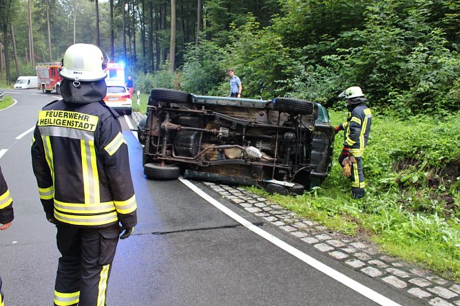 Unfall Kalteneber (Foto: Feuerwehr Heiligenstadt)