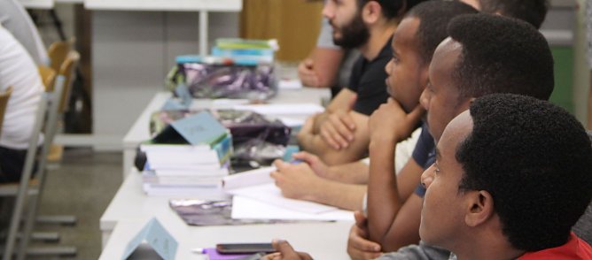 Ausbildungsbeginn für die Peterklasse in Nordhausen (Foto: Angelo Glashagel) Ausbildungsbeginn für die Peterklasse in Nordhausen (Foto: Angelo Glashagel)