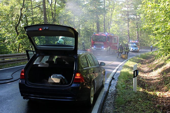 PKW Brand (Foto: Feuerwehr Heiligenstadt)