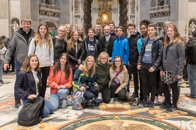 Erinnerungsfoto an Rom (Foto: Privat)