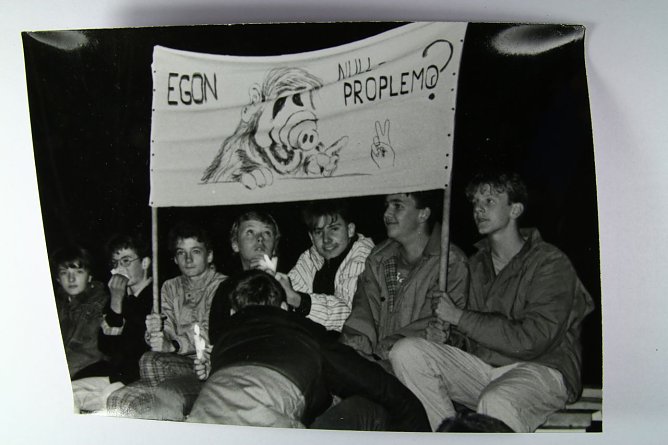 9. November in Leinefelde (Foto: S&ouml;ren Baumgarten)