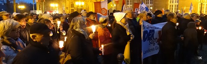 Demo in Heilbad Heiligenstadt (Foto: Ilka K&uuml;hn)
