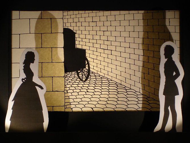 Papiertheater (Foto: Literaturmuseum) Papiertheater (Foto: Literaturmuseum)