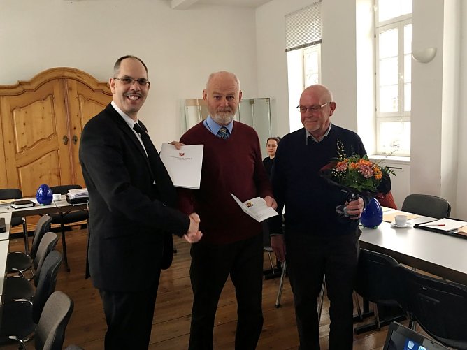 Aszeichnung f&uuml;r Leo Hunold (Foto: Natalie H&uuml;nger)