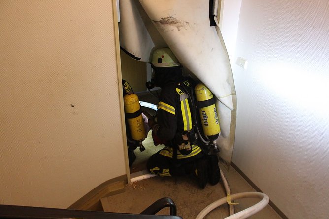 Brand in Wohnung (Foto: Feuerwehr Heiligenstadt)