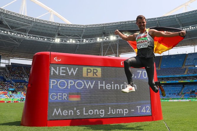 Heinrich Popow in Rio (Foto: Ottobock)