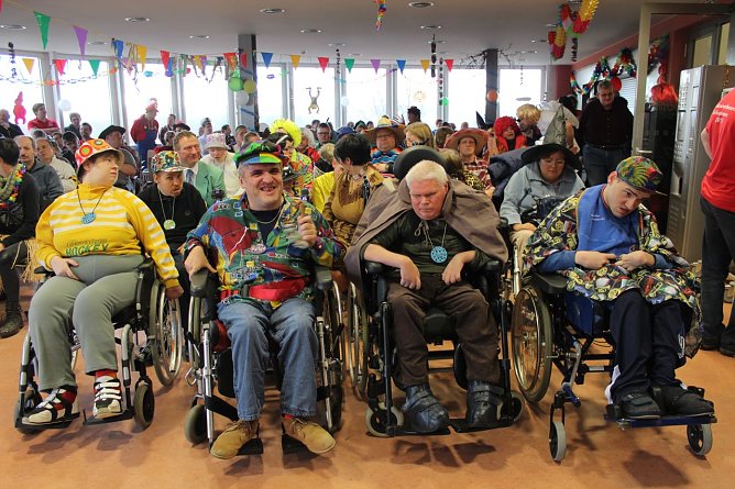 Rosenmontag bei der Lebenshilfe (Foto: Gisela Reinhardt)