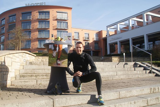 Lauftraining mit Hoteldirektor (Foto: Anja Heidenblut) Lauftraining mit Hoteldirektor (Foto: Anja Heidenblut)