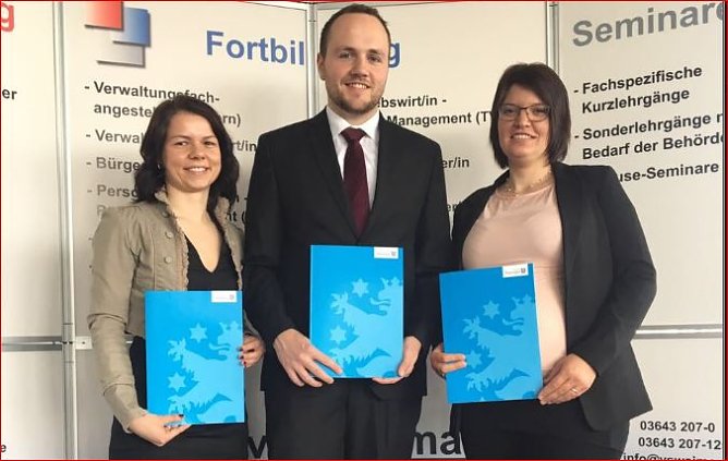 Fortbildung erfolgreich abgeschlossen (Foto: Stadtverwaltung)