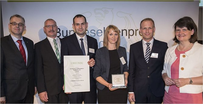 Bundesehrenpreis f&uuml;r Helbing mein Lieblingsb&auml;cker (Foto: DLG)
