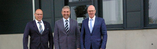 Marko Grosa, Detlev Zimmermann und Andreas Krey (v.li.) (Foto: Ilka K&uuml;hn)