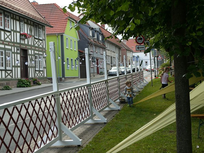 Neuer Zaun (Foto: Ilka K&uuml;hn)